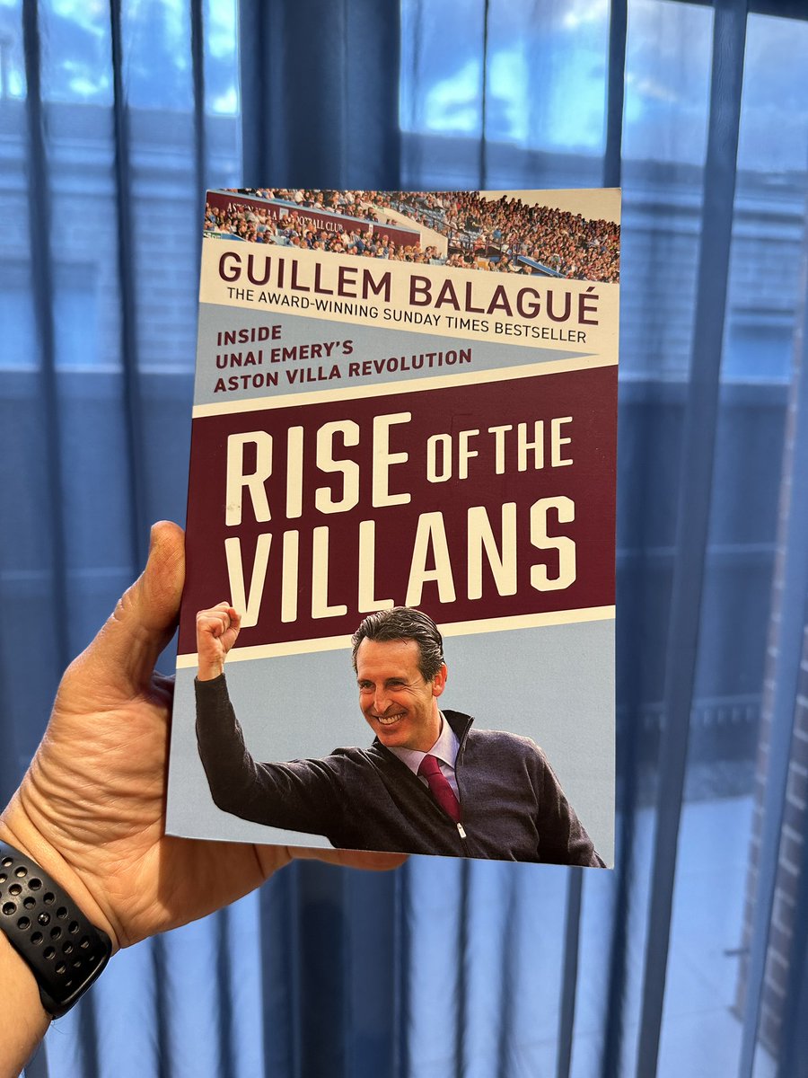 Yup, made it  in time for the trip. So looking forward to the read 🤩

<a href="/GuillemBalague/">Guillem Balague</a>