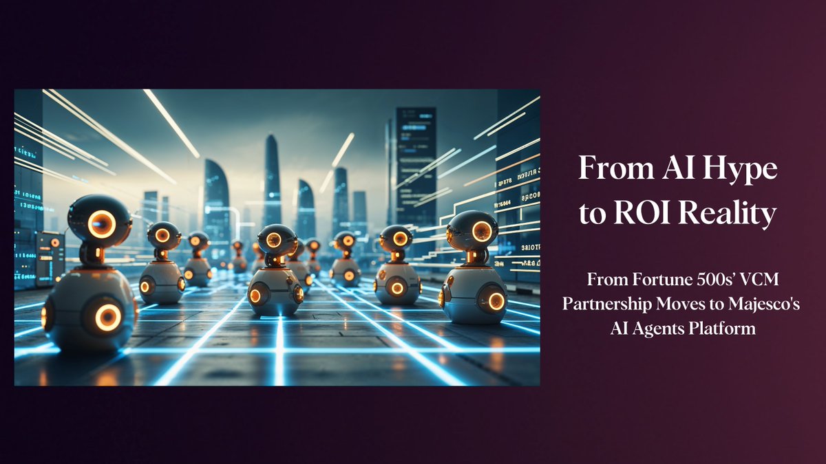 SabineVdL's tweet photo. 🌟 The AI honeymoon is officially over. Welcome to the ROI reality show. 💰

Remember when everyone was gushing over insurance chatbots like they'd discovered fire? Well, while most are still stuck in that sandbox, the smart money has already moved to the next level: agentic AI. And honey, the results are making jaws drop.

Here's the tea on what separates the chess masters from the checkers players:

🎭 The @Majesco_Inc  Insight: Picture this - tasks completing 23% faster, teams getting 70% more strategic thinking time, and an 84% daily adoption rate that would make TikTok jealous. This is PURE workforce alchemy.

⏰ The Ticking Time Bomb: @denisegarth from @Majesco_Inc dropped this bombshell on our recent LinkedIn Live - 40%+ of seasoned insurance pros are clocking out by 2030. The plot twist? AI agents aren't here to steal jobs; they're here to clone the best humans and multiply their superpowers.

Meanwhile, in the venture-client universe, things are getting spicy:
🎯 MAPFRE didn't just innovate - they revolutionized their entire model (4.4M customers are living the dream) 🎯 Chubb went full partnership mode with Endeavor (200+ digital alliances and counting) 
🎯 DB Insurance made the $1.65B power move with Fortegra (Korea's boldest US market entrance) 
🎯 Zurich launched an agentic AI competition that's got everyone talking 
🎯 ERGO is scaling ScaleHub and planting its flag in America

The pattern is crystal clear:
❌ Innovation theater → ✅ Business-aligned partnerships that actually move needles 
❌ Pilot purgatory → ✅ Solutions that scale like wildfire 
❌ Tech for tech's sake → ✅ ROI that makes CFOs smile.

Here's the uncomfortable truth: Your 20 years of experience won't save you if you're still debating "digital" transformation while your competitors are deploying autonomous agents to reinvent everything from marketing to claims processing.

The real question isn't whether AI will transform the insurance industry. It's whether you'll be the transformer or the transformed.

So, what's your move? Beyond the buzzwords and the hype, what's your actual execution strategy?
Drop your thoughts below - I'm genuinely curious to see who's playing chess and who's still learning checkers. 👇
https://t.co/7m7GGDnj4U