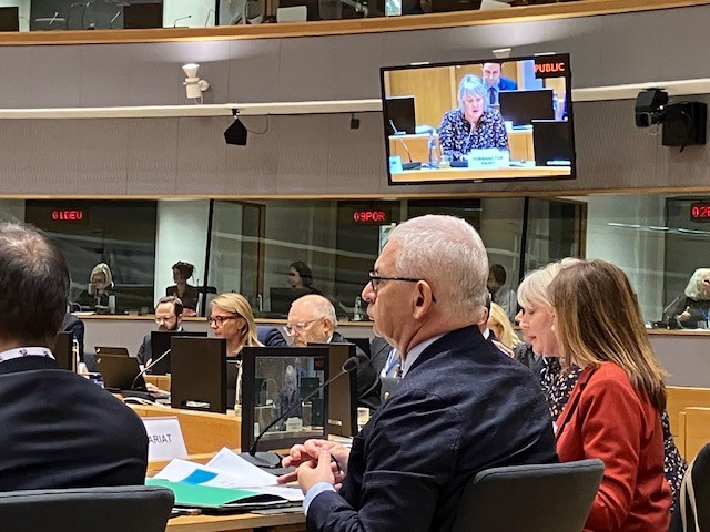 Second item in the #research part of the #COMPET council: Conclusions on  a call for action on life sciences for the Union’s competitiveness.
#eu2025dk
🎦See life here 👇
video.consilium.europa.eu/event/en/28123