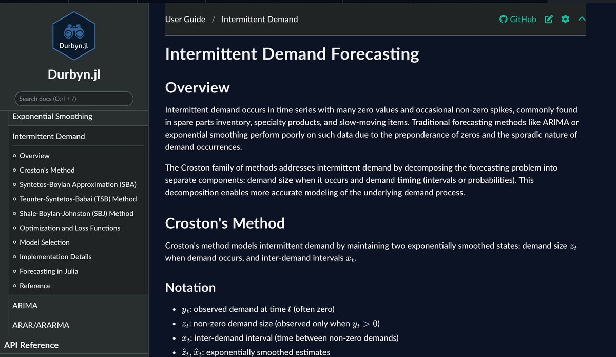 predict_addict's tweet photo. The more forecasting work I take on, the clearer it becomes: the future of forecasting isn’t in Python. 🐍 

🚀 Julia has been around for a while, but it’s amazing to see what’s emerging as the most powerful open-source forecasting package in Julia.

What makes it stand out? 

Unlike so many tools built by academics or developers with little practical forecasting experience, this one is crafted by people who truly understand the field. 

It’s fast, robust, and feels like the real deal.

If you care about forecasting, keep an eye on this — highly recommended! 🔮✨

#JuliaLang #Forecasting #TimeSeries #DataScience #OpenSource #MachineLearning #Statistics #AI