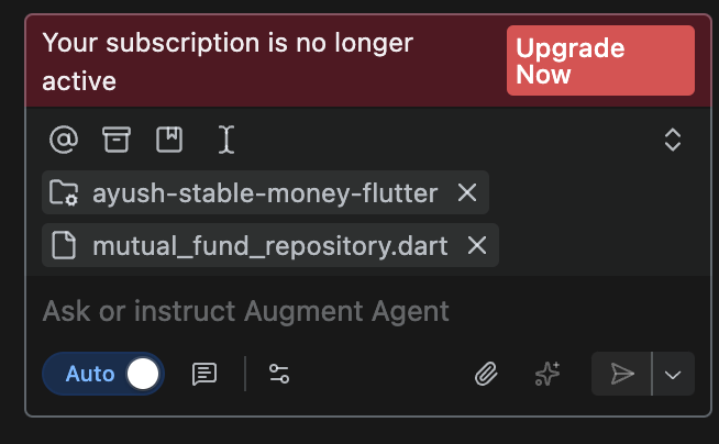 ayushagr2000's tweet image. AI tools have created crazy dependencies.
Our team's #Augmentcode subscription expired this morning.
- productivity slowed down
- nobody feels like writing code
- just waiting for subscription renewal.
felt like no electricity in office, and waiting ki kab light ayegi moment