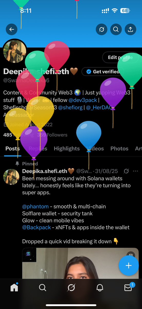 Birthday unlocked. Thanks for the balloons, Twitter 😁🥳

Just me, my birthday, and the balloons 🎉☺️