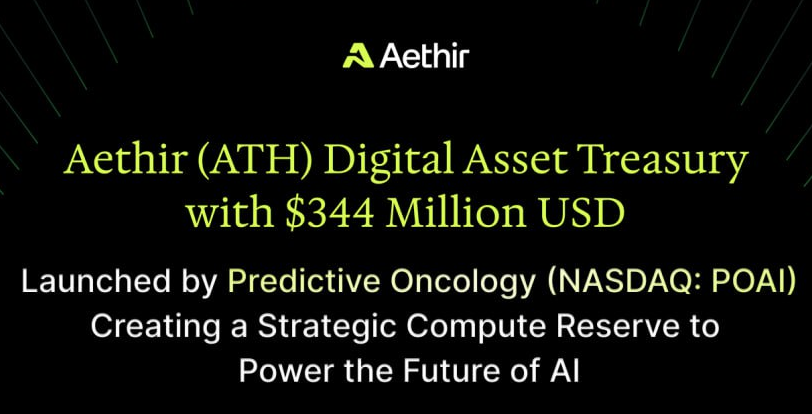 Aethir's $344M AI Compute Treasury, initiated by Predictive Oncology, is a game changer. Real GPU-backed yield for investors &amp; massive savings for AI teams. This move is all about democratizing AI and breaking centralized barriers. BIG MOVES 🚀
#Aethir