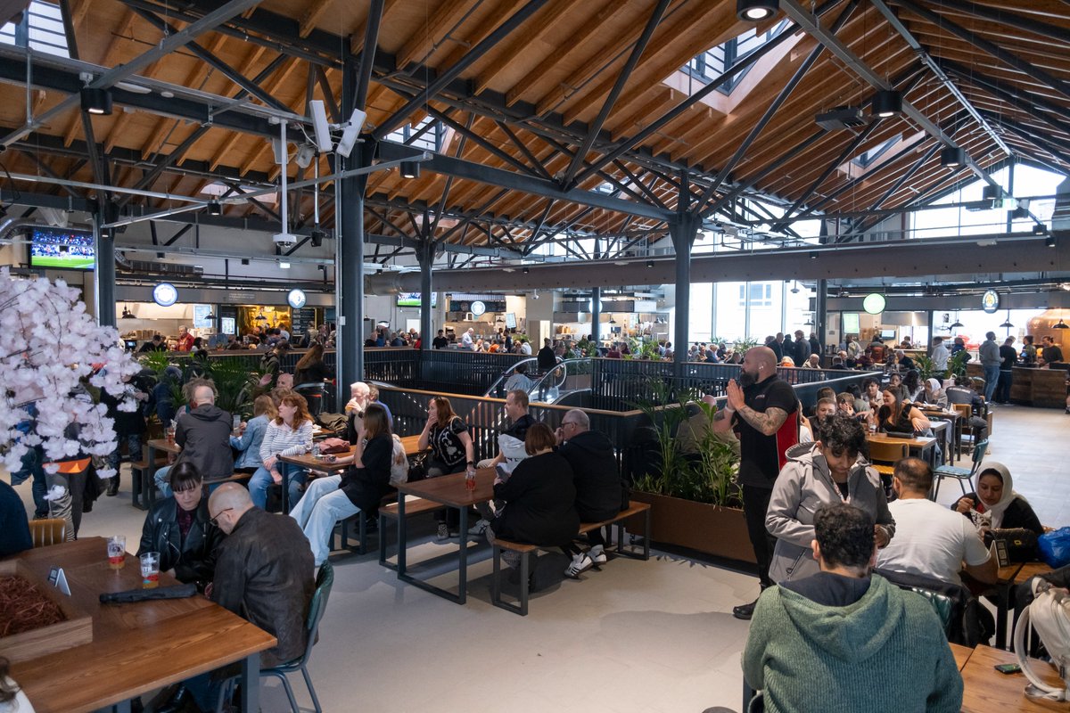 The Darley Street Kitchen is open today from 11am - 9pm (last orders at 8pm).

Please be aware that we have a booking running until around 2pm and some of the tables on the Darley Street side, and elsewhere, are reserved. (1/2)