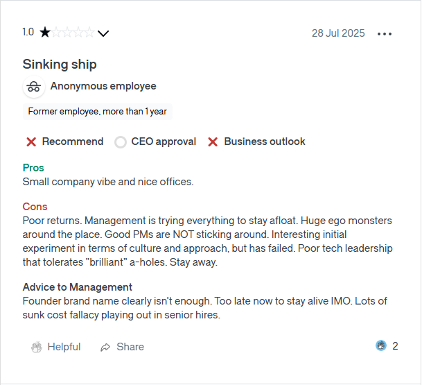 zeroallocation's tweet photo. Their last review says it all #Eisler https://t.co/cRRhiRC7ue