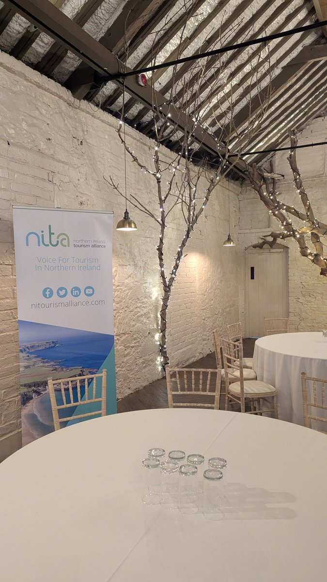NIrelandTA's tweet photo. A big day for tourism in NI! We are excited to welcome guests to Larchfield Estate for the NITA Annual Conference. Over 140 industry leaders &amp; students gathering to explore growth, resilience &amp; our rich maritime heritage.

#Tourism&amp;HospitalityWeek25 https://t.co/QI1BriLKmt