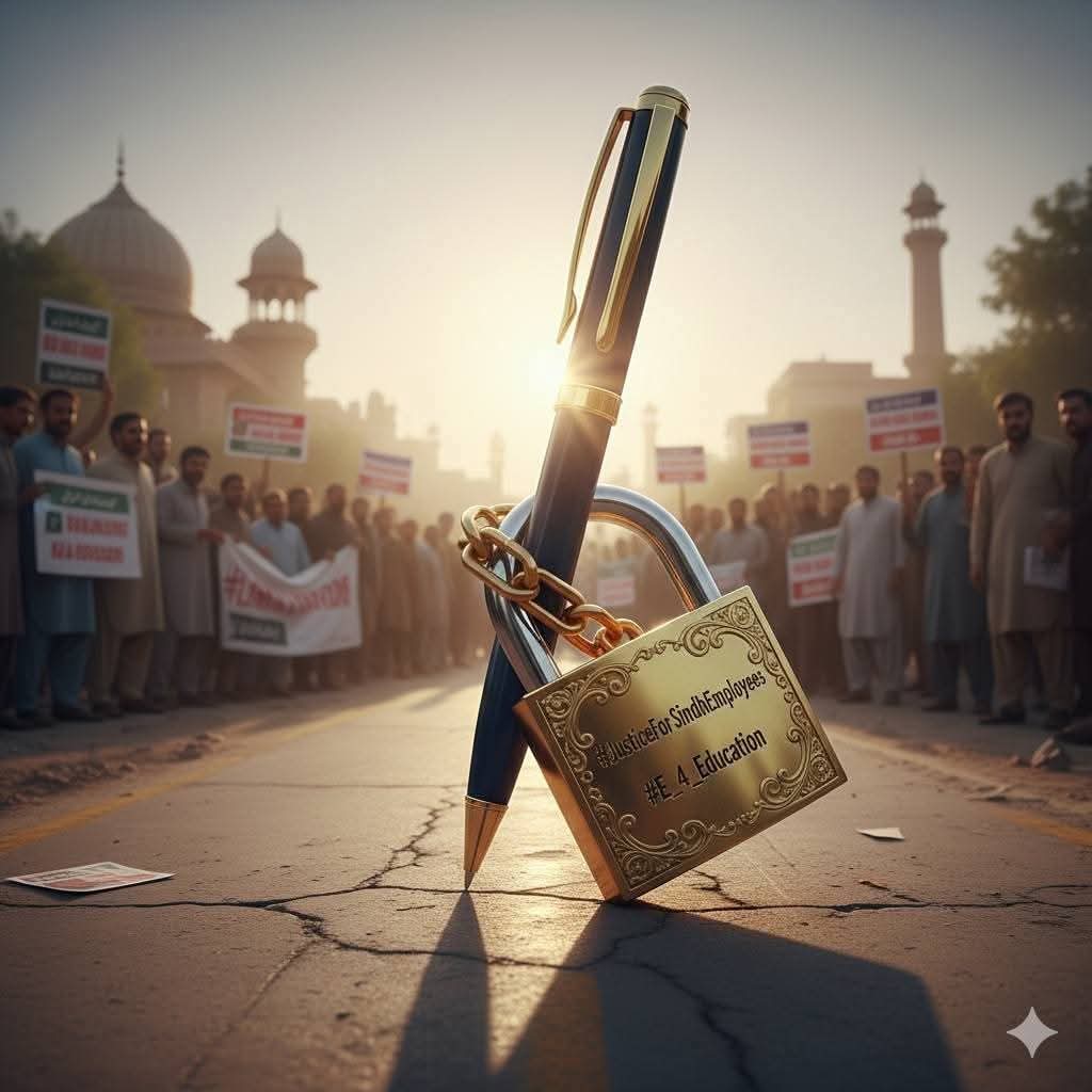 AlimuradBehan's tweet image. سندھ کے سرکاری ملازمین بھیک نہیں مانگ رہے، اپنے حقوق کا مطالبہ کر رہے ہیں۔ پنشن اور گریجویٹی میں کٹوتی ان لوگوں کے ساتھ ناانصافی ہے جنہوں نے اپنی خدمات میں اپنی جانوں کو وقف کیا ہوا ہے۔ ملازمین مخالف پالیسیوں کو اب رول بیک کیا جانا چاہیے۔ #JusticeForSindhEmployees