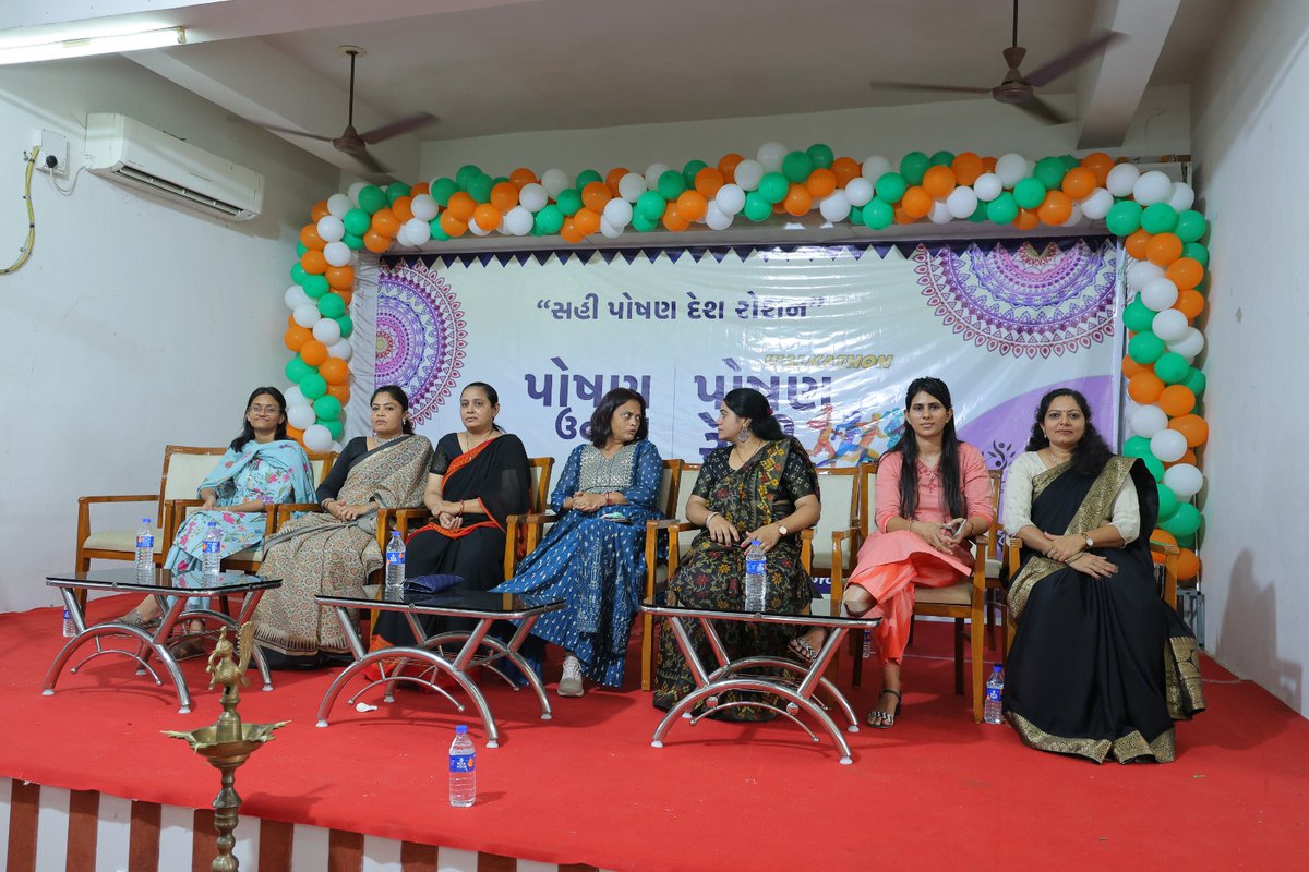 CDPOBECHRAJI's tweet photo. જિલ્લા કક્ષાએ પોષણ ઉત્સવ-2025ની ઉજવણી કરવામા આવી
 #WCD 
@POICDSMehsana
@ddo_mehsana
@CollectorMeh 
@WCDGujarat  @MinistryWCD https://t.co/A0qDPywqAm