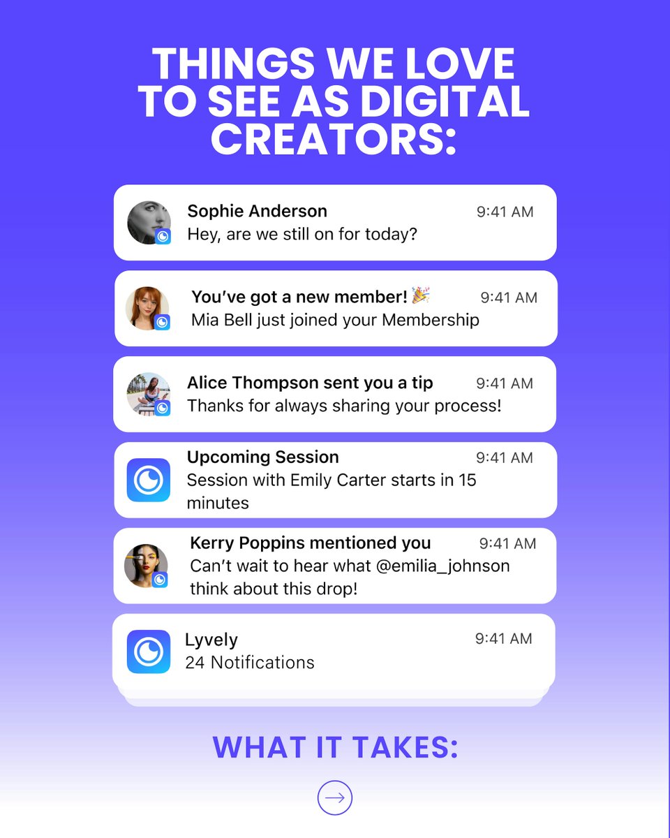 LyvelyOfficial's tweet photo. Those pings? It’s not just notifications. It’s your community showing up for your work.

With Lyvely, it also shows up in your wallet. 💸 

🔗 Start today at https://t.co/Dji8EBZDe1 or download the App on iOS or Android and get paid doing what you love from your first post. https://t.co/j738ZF0Yxy