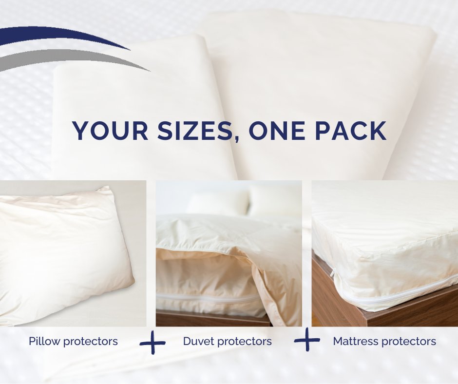 AllerGuardUK's tweet photo. Home Starter Pack (Mix &amp; Match): pillow protectors  + duvet protectors  + mattress protectors, allergen-proof zips and allergen-blocking weave. https://t.co/pJjW5p9QyH  

#AllerGuard #allergyrelief #dustmiteprotection https://t.co/FjZErmNlIS