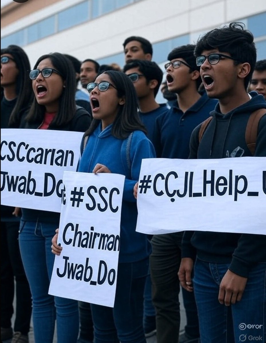 hksharmavlogs's tweet photo. पसीने से लिखी कहानी, मेहनत से बुने अरमान,
SSC के खेल में जल गए लाखों सपनों के जहान।

#ssc_chairman_jwab_do
#cji_help_us https://t.co/IjaK7Peo7c