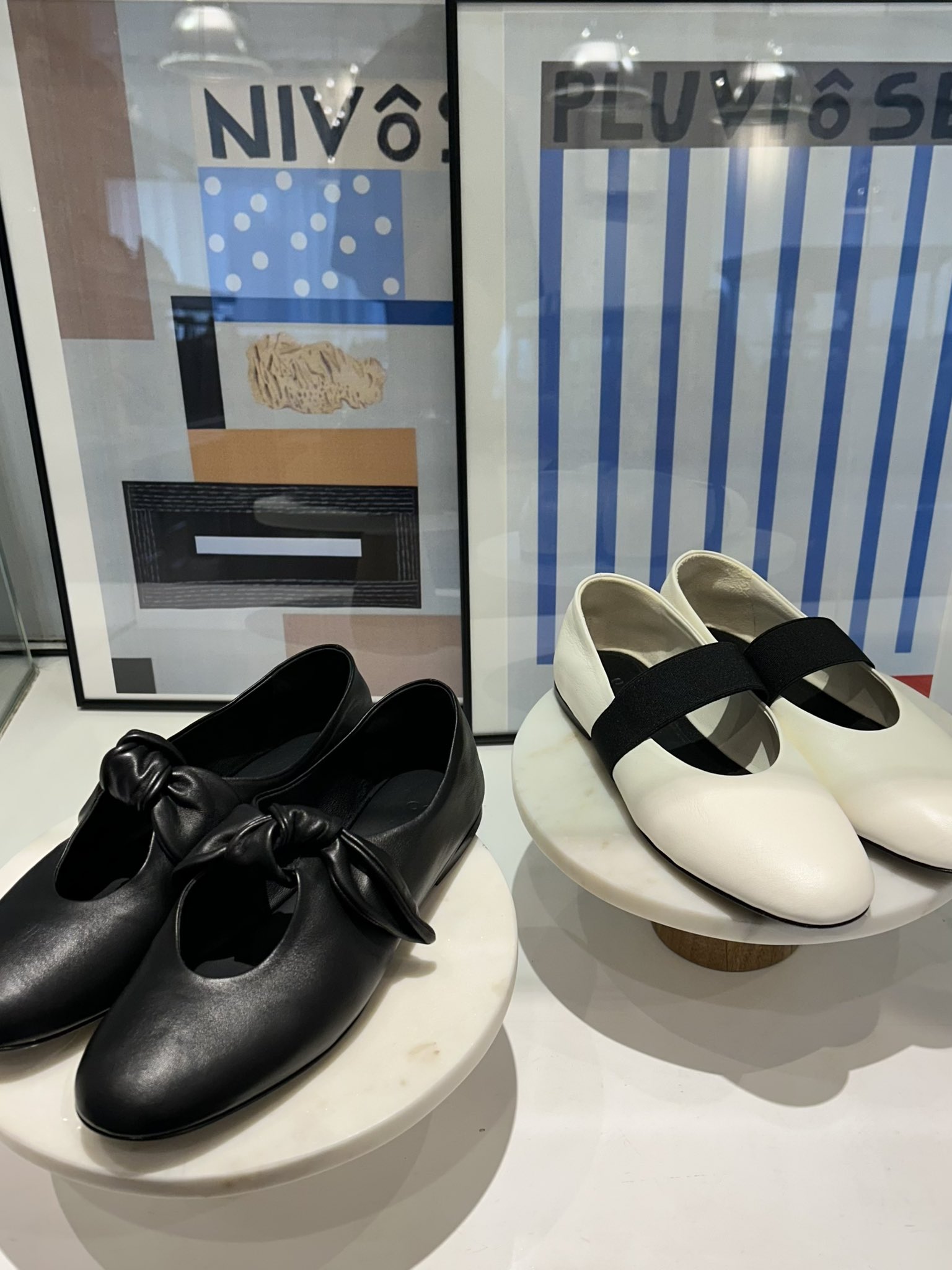 未使用 Pretty Ballerina フラットシューズ 白 未使用 Pretty Ballerina フラットシューズ 白 Pretty