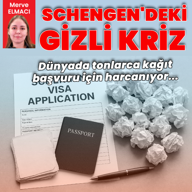 Haberturk's tweet photo. Schengen vizesinde gizli kriz: Kağıt israfı

Her yıl dünya genelinde 10 milyon kişi Schengen vizesine başvuruyor. 

Randevu zorluğu ve onlarca evrak toplamanın yanında bu süreç, milyonlarca kağıt israfına da yol açıyor. 

AB dijitalleşme ve çevre dostu politikaları teşvik etse de, vize başvuruları hala tonlarca kağıt tüketiyor

Habertürk'ten Merve Elmacı'nın (@elmacielma) haberi.. https://t.co/othQgxOdVs