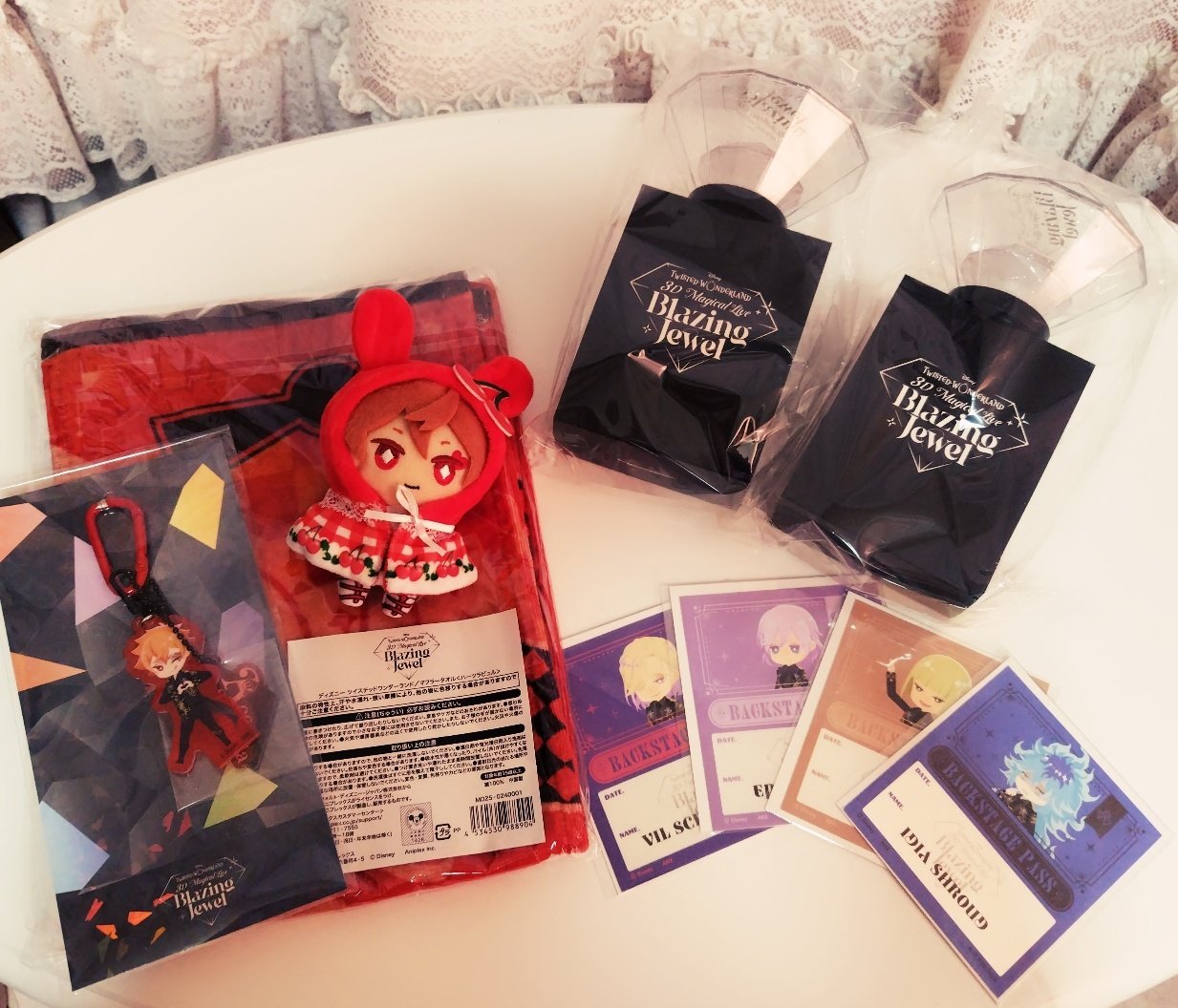 ツイステ Blazing Jewel ペンライト Disney Twisted-Wonderland 3D Magical Live -Blazing Jewel