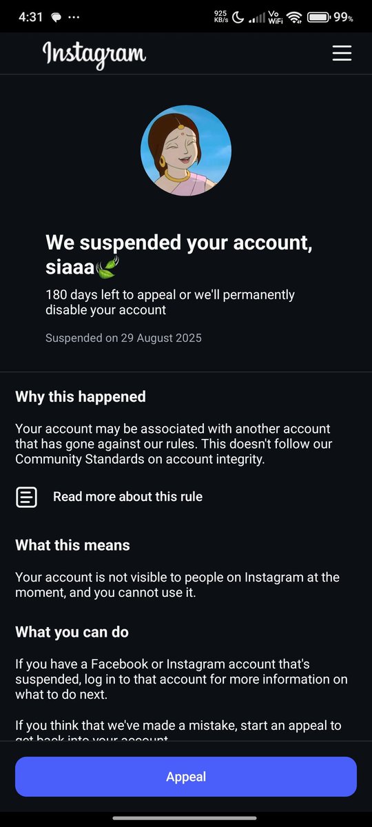 Siyatious_'s tweet image. It’s been a month and my Instagram account hasn’t been recovered despite following all the steps. I urgently need help! @instagram @meta #InstagramHelp #AccountRecovery #InstagramSupport #HelpMeInstagram