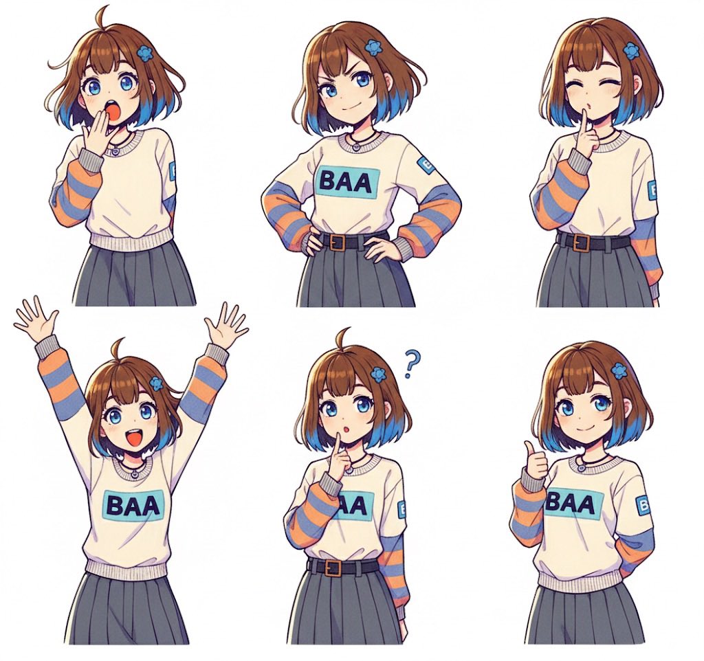 blastarts_BA's tweet photo. 弊社の役割がちゃんと決まっていないオリジナルキャラ「ブラス子」のキャラデザ公開です！ https://t.co/Cnj7yKkl4t