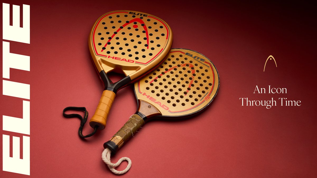It’s not just another racquet. It’s the ELITE LTD, a limited-edition masterpiece crafted to commemorate 25 years of HEAD PADEL. 

Designed to make history on and off the court 🥂. 

 Available starting October 1. 

 #HEADPadel l #HEADPadel25years l #padel
