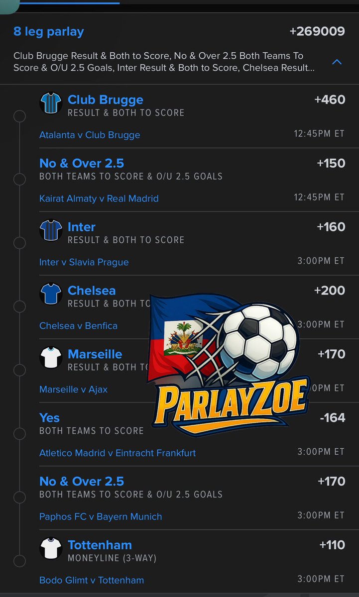 Parlay_Zoe🇭🇹⚽️🏀🎾⚾️🏈⛳️ tweet media