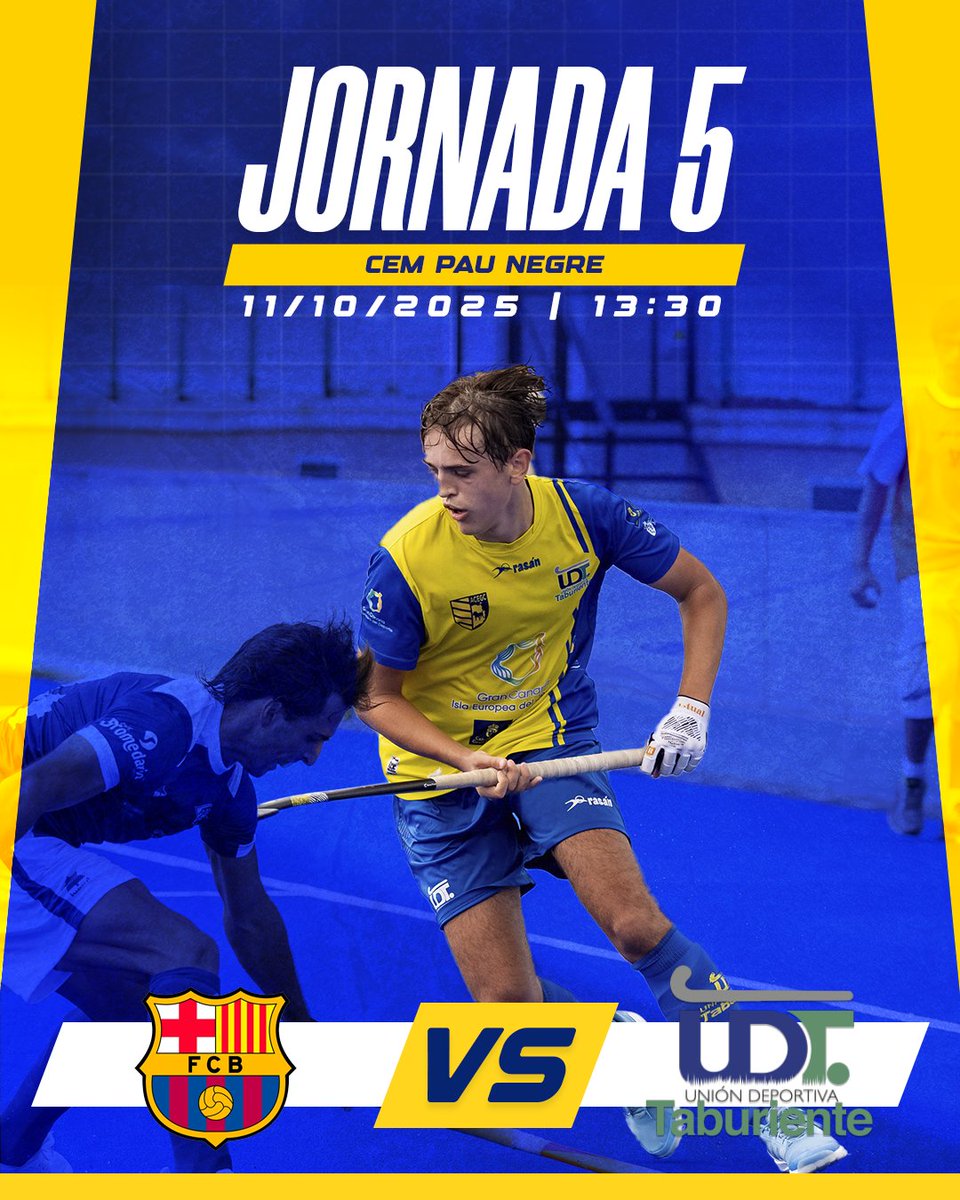 ✈️ JUGAMOS FUERA ✈️

📆 Jornada 5 Chicos
⏰ 13:30 🇪🇸 12:30 🇮🇨
🏟️ Cem Pau Negre
🆚 FCB

—-----------------

📆 Jornada 5 Chicas
⏰ 11:00 🇪🇸 10:00 🇮🇨
🏟️ Camp Municipal Via Ferrea
🆚 Castelldefels Hockey Club

Partido fuera de casa este finde