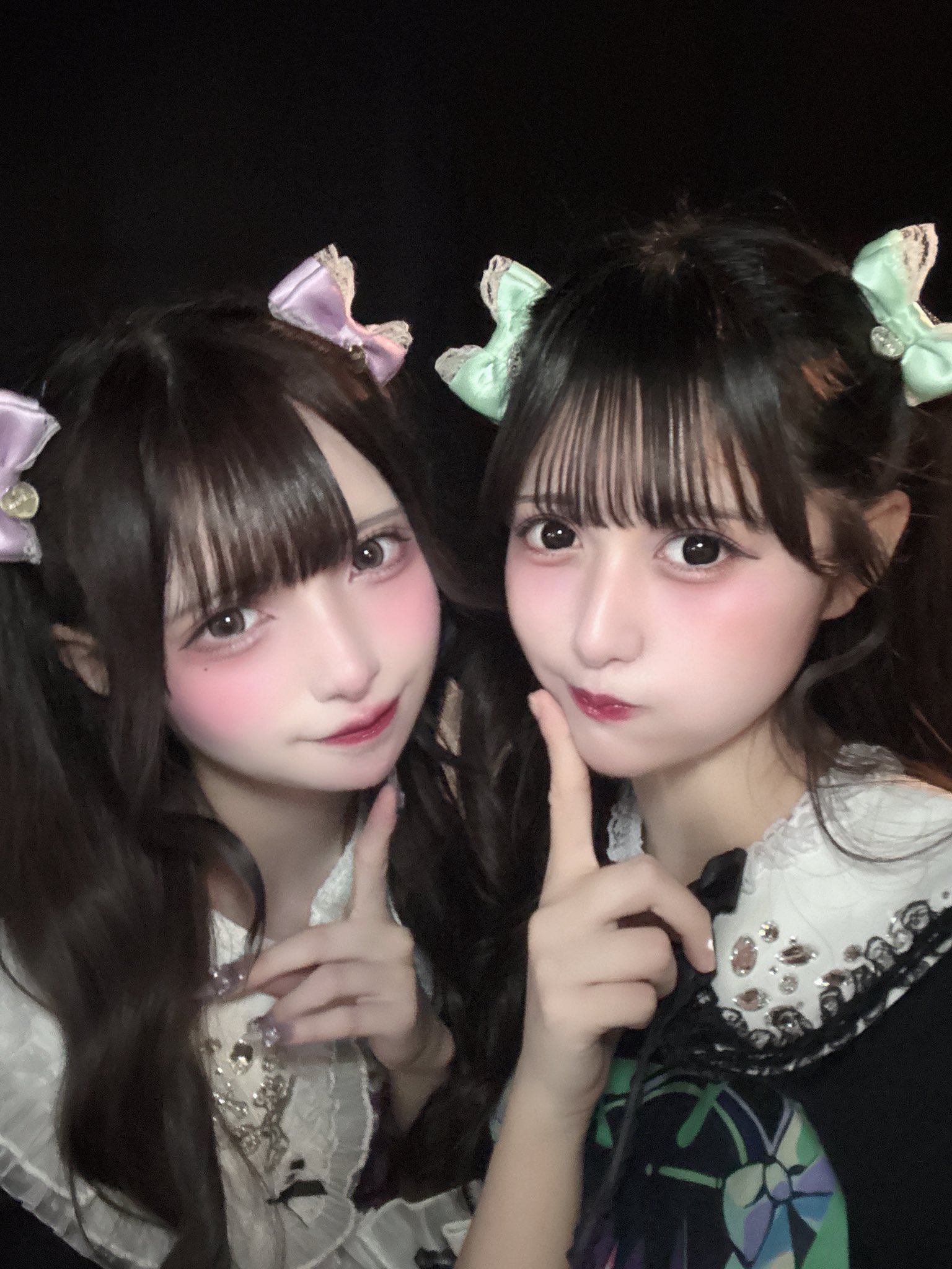 アドミオ　紫那クロル　ピンプリ　アイドル 貴方のアイドル. . . . #地下アイドル #派手髪 #派手ネイル