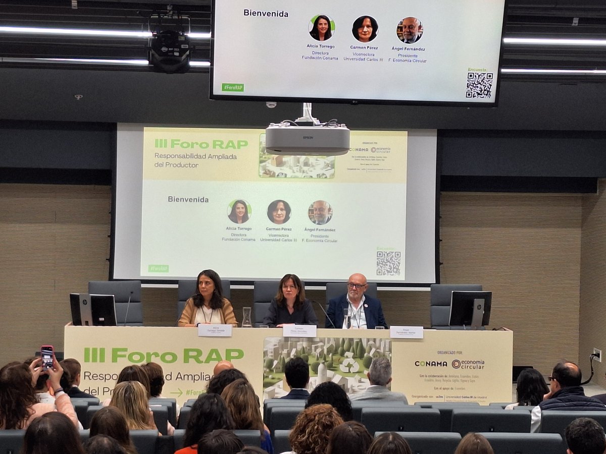 📸 Ayer celebramos con éxito el III Foro RAP 2025, bajo el lema “La RAP ante la nueva política europea”.

Un espacio de diálogo para abordar los retos y oportunidades de la RAP en el nuevo ciclo europeo 🌍♻️