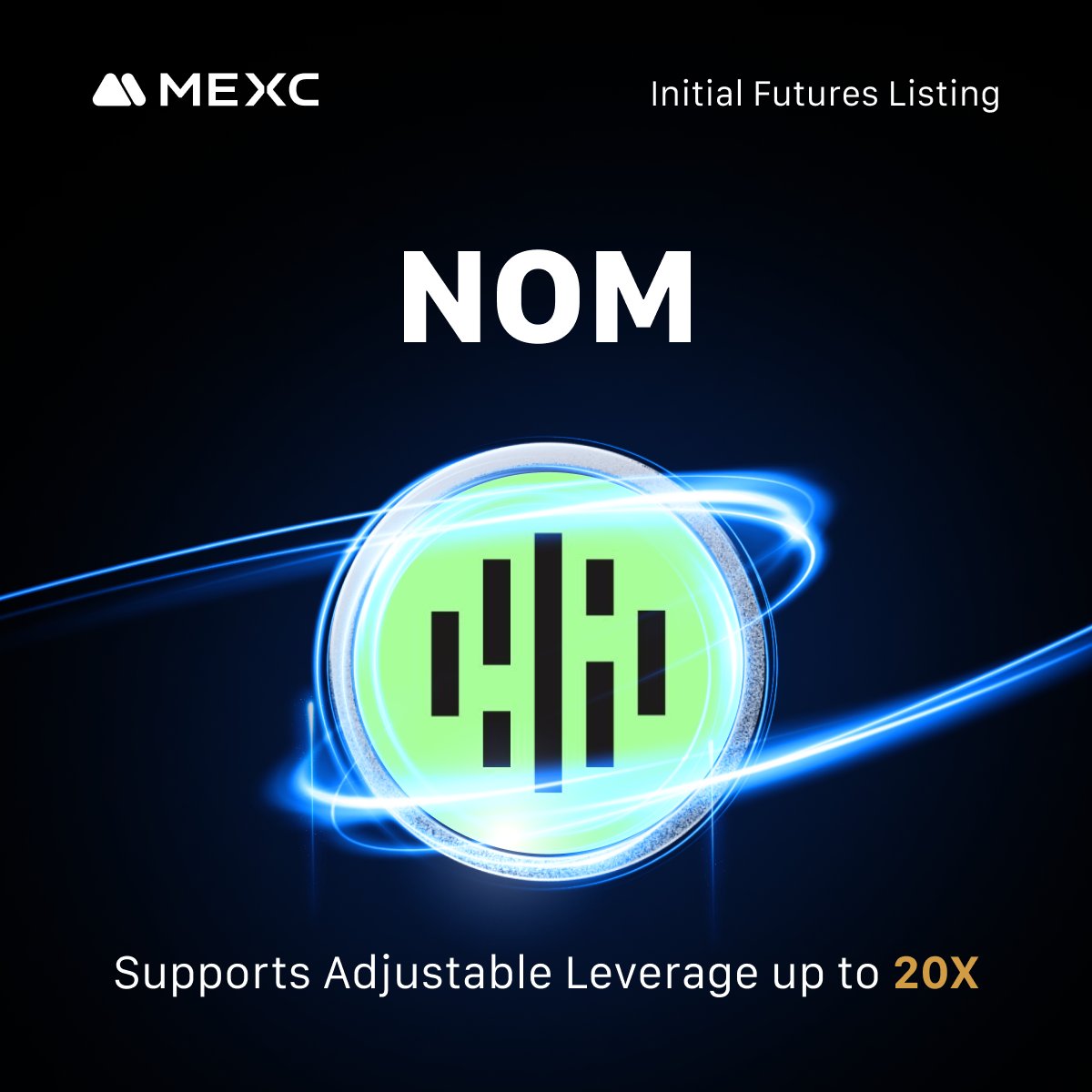 🚀MEXC Futures Listing 

🔹 $NOM <a href="/Nomina/">Nomina</a>
🔹 Start Time: Oct 1, 2025, 06:30 (UTC)
🔹 Leverage: Up to 20x

Trade $NOM 👇
mexc.com/futures/NOM_US…