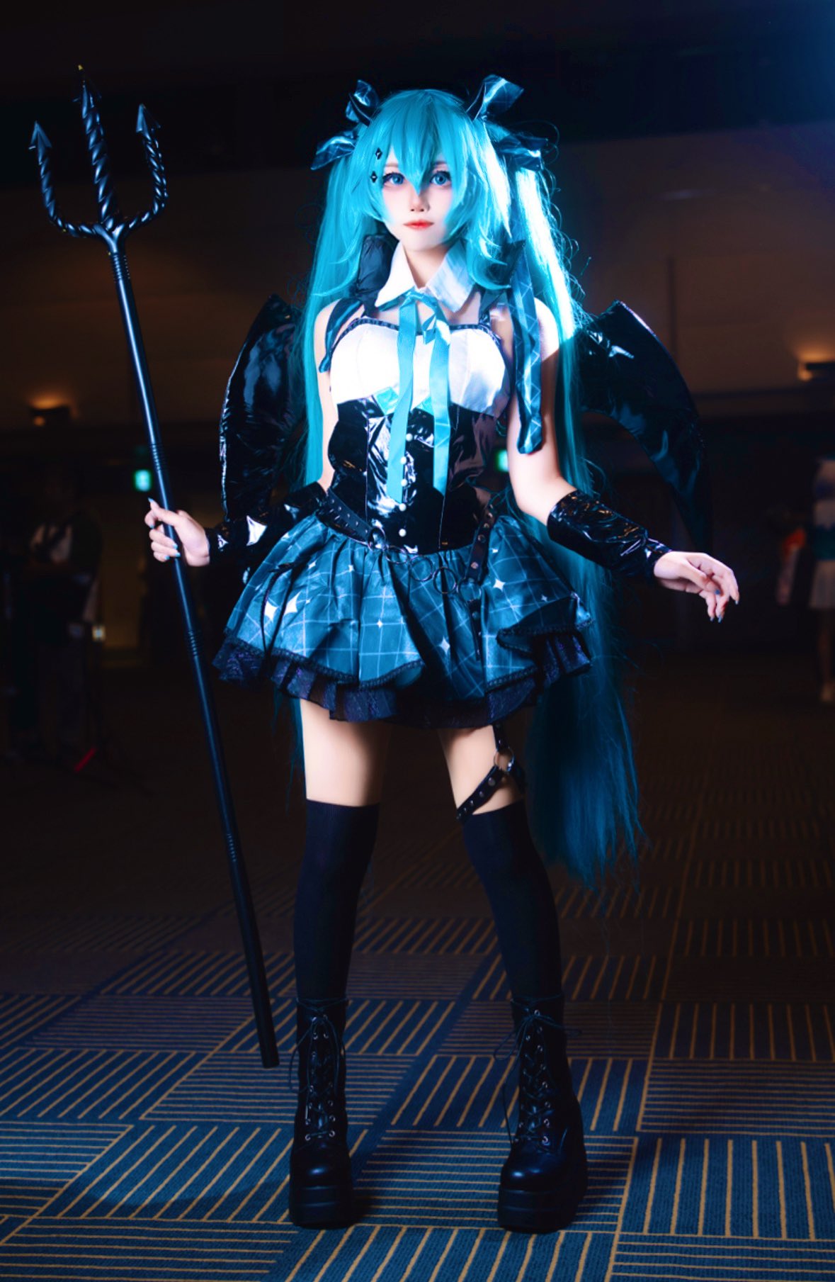 ラスカルミク　コスプレ Hatsune Miku🩵 x Rascal the Raccoon