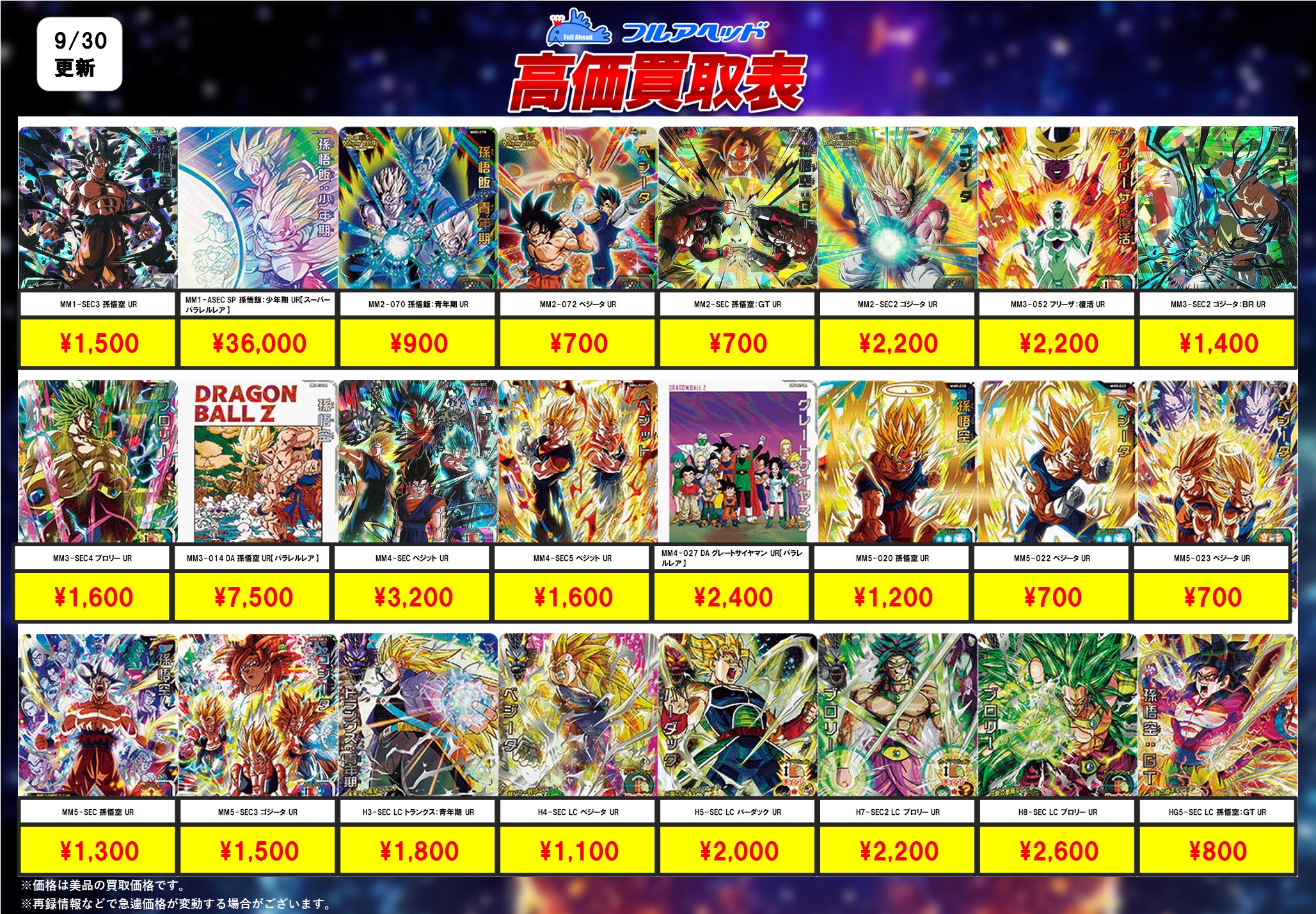 フルアヘッド＠ドラゴンボールスーパーダイバーズ