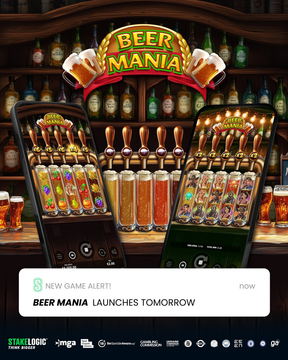 Oktoberfest in October? Yeah, we did that on purpose...

Beer Mania launches tomorrow! 🍻 

+18 | BeGambleAware.org