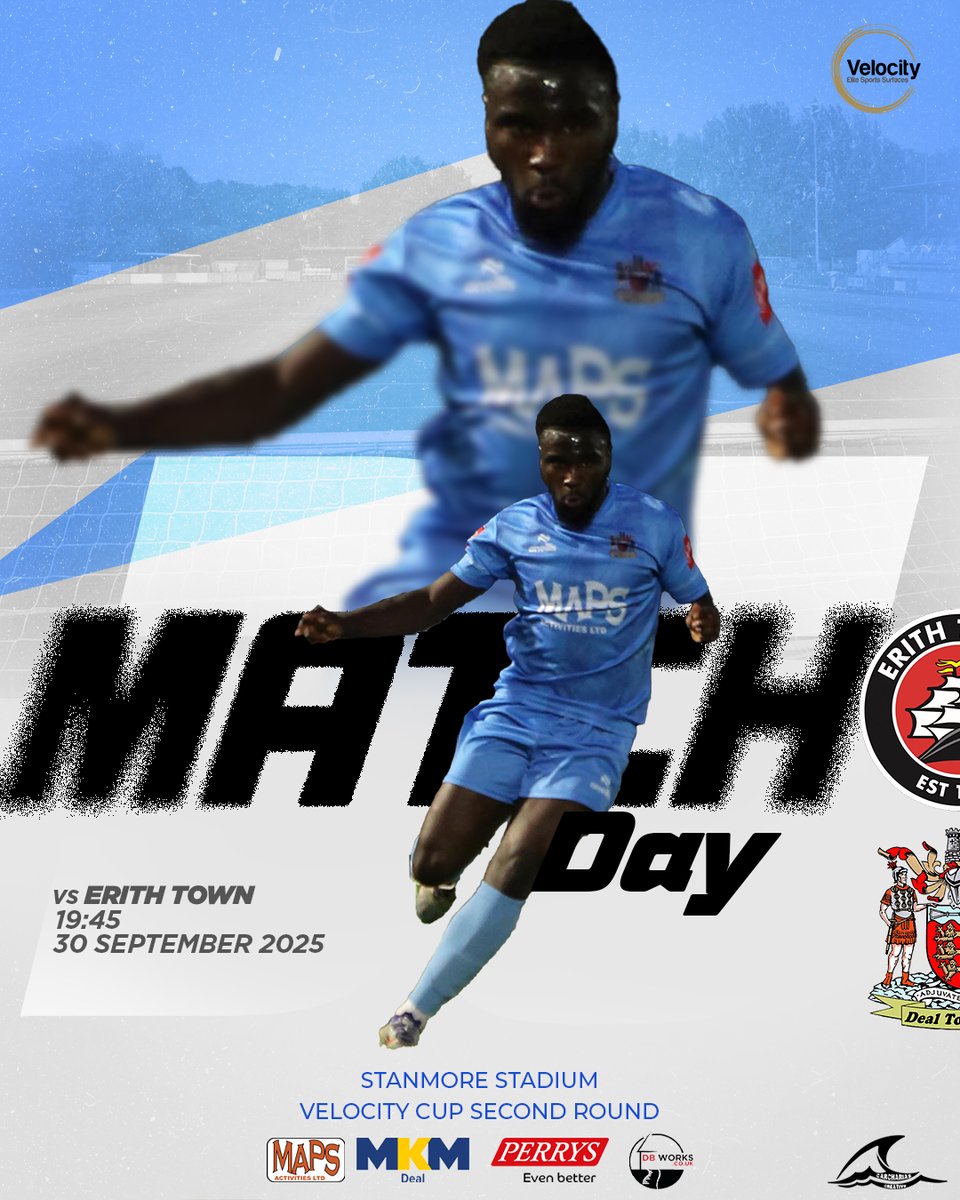 🏆| MATCHDAY

It's more cup action tonight, as we head to Erith Town Football Club in the Velocity Cup.

#COYH ⚫⚪