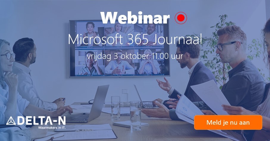 Mis het niet! Vrijdag 3 oktober: het Microsoft 365 Journaal met Gert-Jan Waterlander. 

📨 Nieuwsbrieven in Outlook
💻 Nieuwe opties in Teams
🤖 Copilot Chat (ook zónder licentie)
📄 Slimmer met PDF’s in OneDrive/SharePoint

👉 Aanmelden: eu1.hubs.ly/H0nrq3q0
