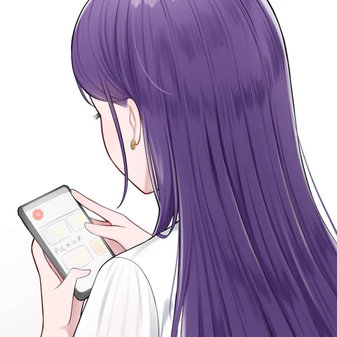 後ろ姿だけでも可愛...い?