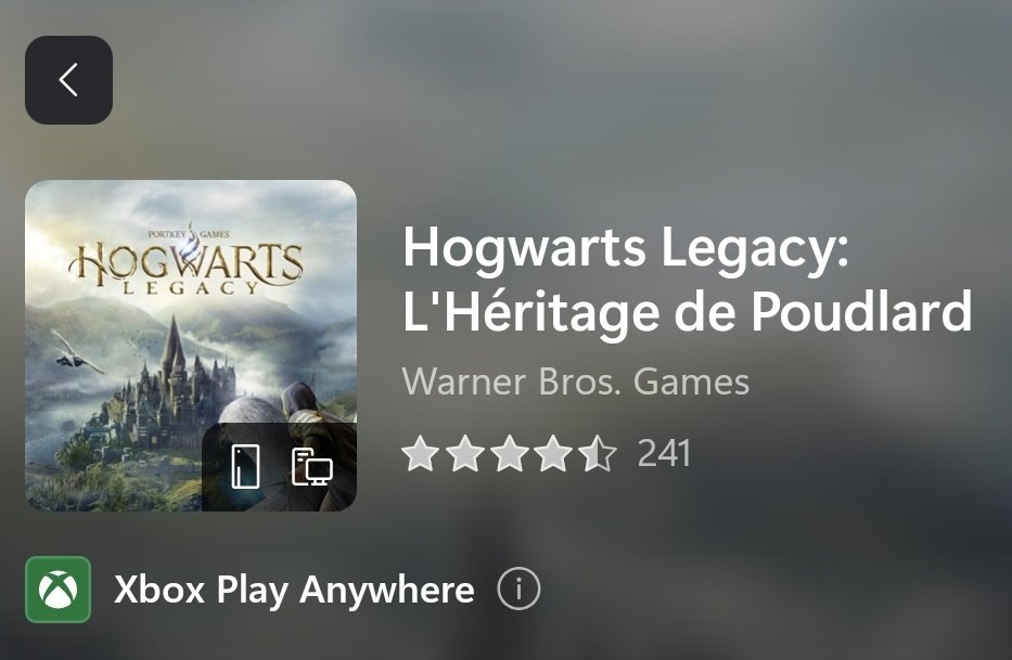 🟢 A quelques jours de la sortie des Xbox Ally, Hogwarts Legacy reçoit la fonctionnalité Xbox Play Anywhere 👌🏼