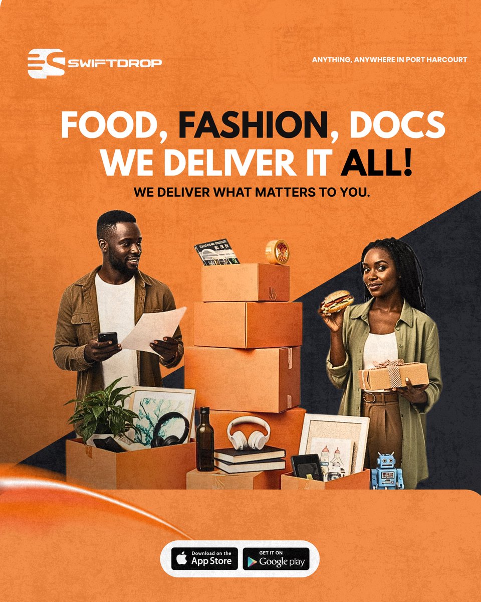 afro_chorux's tweet image. Social media design for #swiftdrop