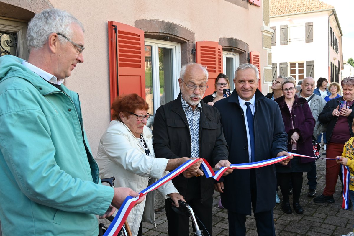 Image de Préfet du Territoire de Belfort - 📍 Inauguration du restaurant L’Abreuvoir à #Grosmagny
Ancien relais de poste et épicerie datant de 