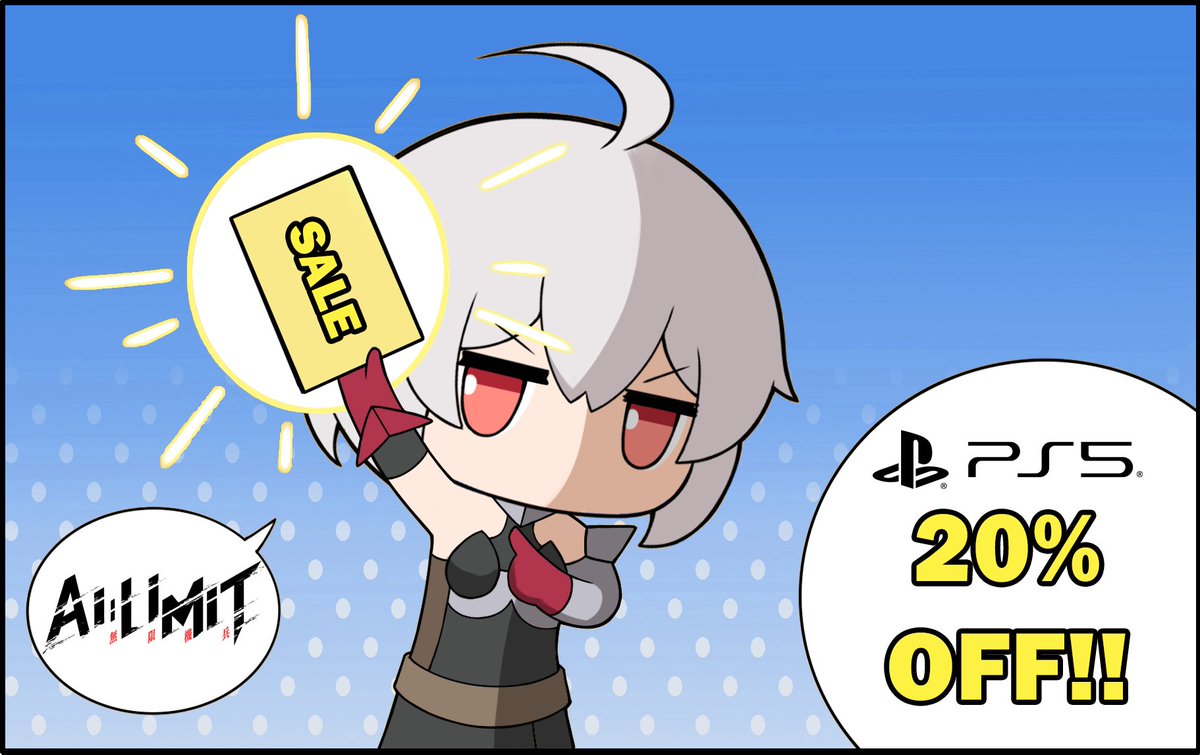 🎮 PS5 Sale is ending soon! 🎮
AI LIMIT 20% OFF – Standard Edition &amp; Deluxe Upgrade Pack!
Don’t miss your last chance.

#AILIMIT #PS5 #Soulslike