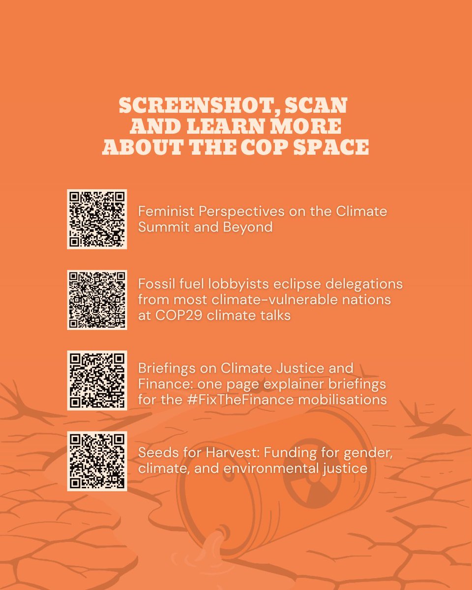AWID's tweet image. While communities in the Global Majority are facing unprecedented climate devastation , the Fund for Responding to Loss and Damage (FRLD) - - has received less than 0.2% of what’s required annually. 

Learn more about the #COP30 space and take action!