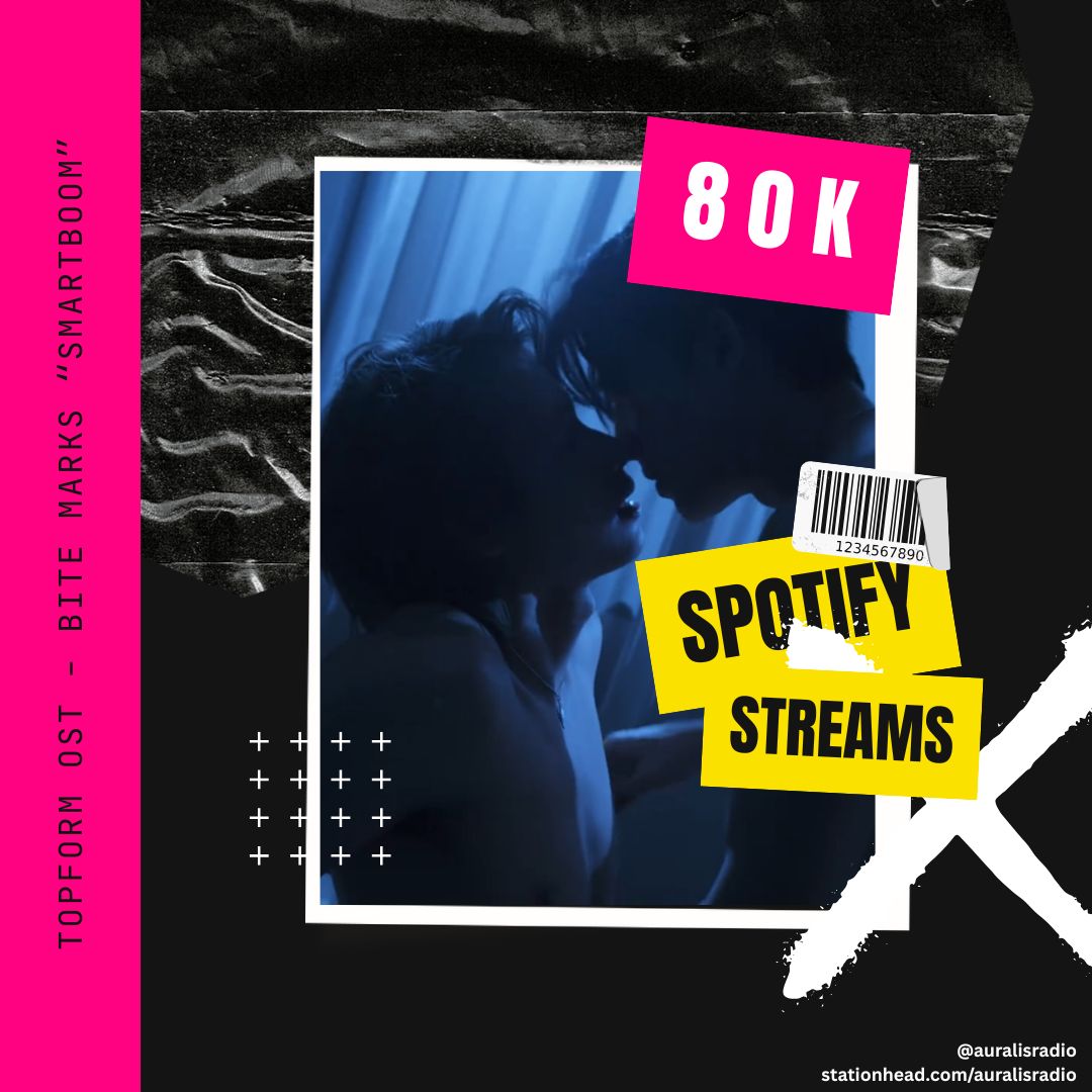 🎵 SPOTIFY STREAMS🎉

“Bite Marks” has reached 80,000 <a href="/Spotify/">Spotify</a> streams! 

Help us boost the song, we are doing a mass streaming on stationhead now so join us. 👉👈
stationhead.com/auralisradio

#สมาร์ทบูม #SmartBoom 
#smartcsnp #BXXMRVW #Auralis