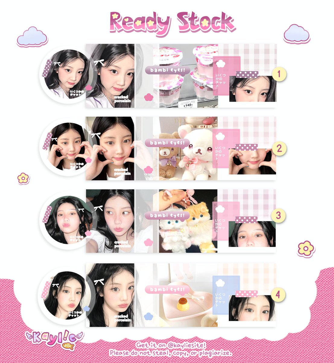 ofsamhani's tweet image. Any interactions help! 🌟

Hai, aku masih ada layout ready stock Wonyoung dan Wonhee, jajannya di @kayliesite prici ada di alt 🗝💗 

S♡ld: Wonhee no. 1
#zonauang