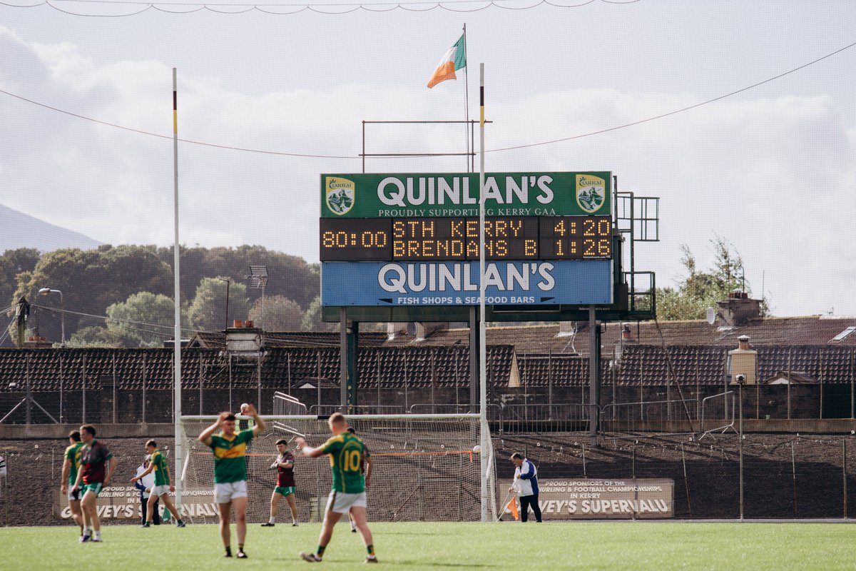 Fitzgerald Stadium (@fitzgeraldstad) on Twitter photo π₯ Fitzgerald Stadium witnessed a real shootout this weekend!
South Kerry 4-20 | 1-26 St Brendan's Board π
Both sides gave everything, but South Kerryβs goals proved decisive in this high-scoring classic.
#KerryGAA #FitzgeraldStadium #GAAMatches π₯ Fitzgerald Stadium witnessed a real shootout this weekend!
South Kerry 4-20 | 1-26 St Brendan's Board π
Both sides gave everything, but South Kerryβs goals proved decisive in this high-scoring classic.
#KerryGAA #FitzgeraldStadium #GAAMatches