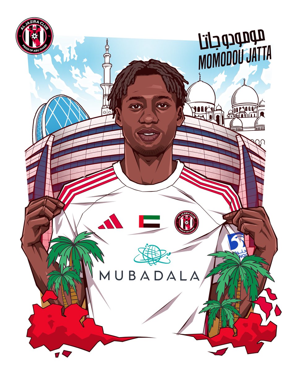 Jatta joins the Al Ankabout

Former Banjul Utd  versatile midfielder Momodou Jatta has signed a 3-year contract with <a href="/UAEProleague_En/">UAE Pro League</a>  side <a href="/aljazirafc/">نادي الجزيرة</a> 

Prior to his move to the Gulf, the 19-year-old MF played 19 games for FK Sarajevo, winning the Bosnian Cup in the process.