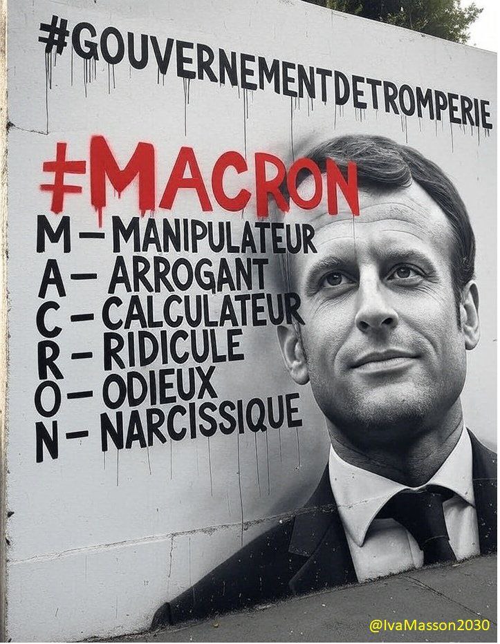 ‼️ Nous sommes le 30 septembre et La France n'a toujours pas de gouvernement !!!
#gouvernementdetromperie 
#MacronLeFleau