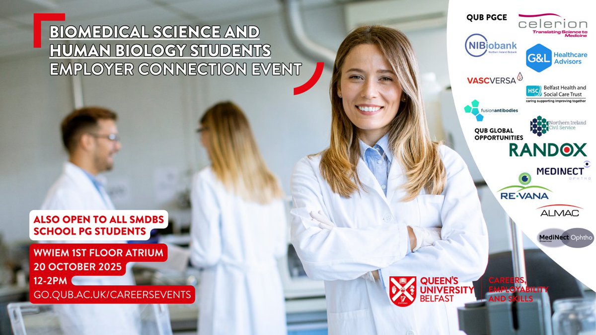 QUB Centre for Biomedical Sciences Education tweet media