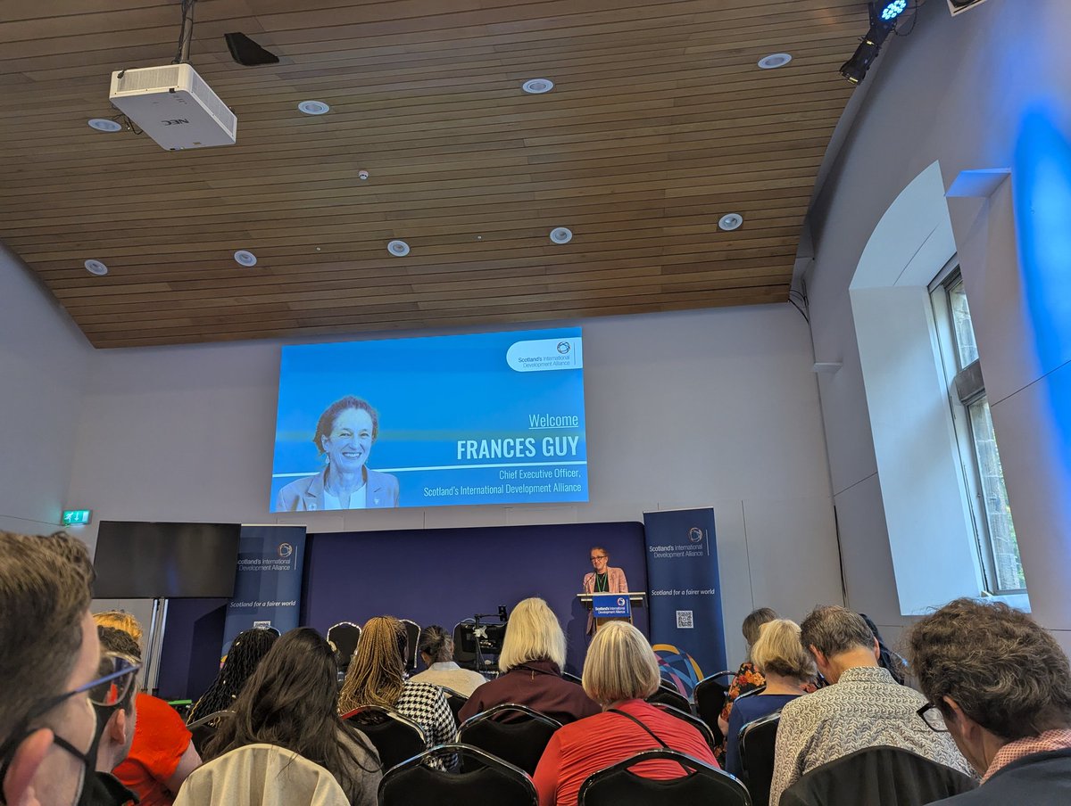 sccscot's tweet image. Great to be at @IntDevAlliance conference, acknowledging the global struggles we face but celebrating the positive work being done and connections being made
