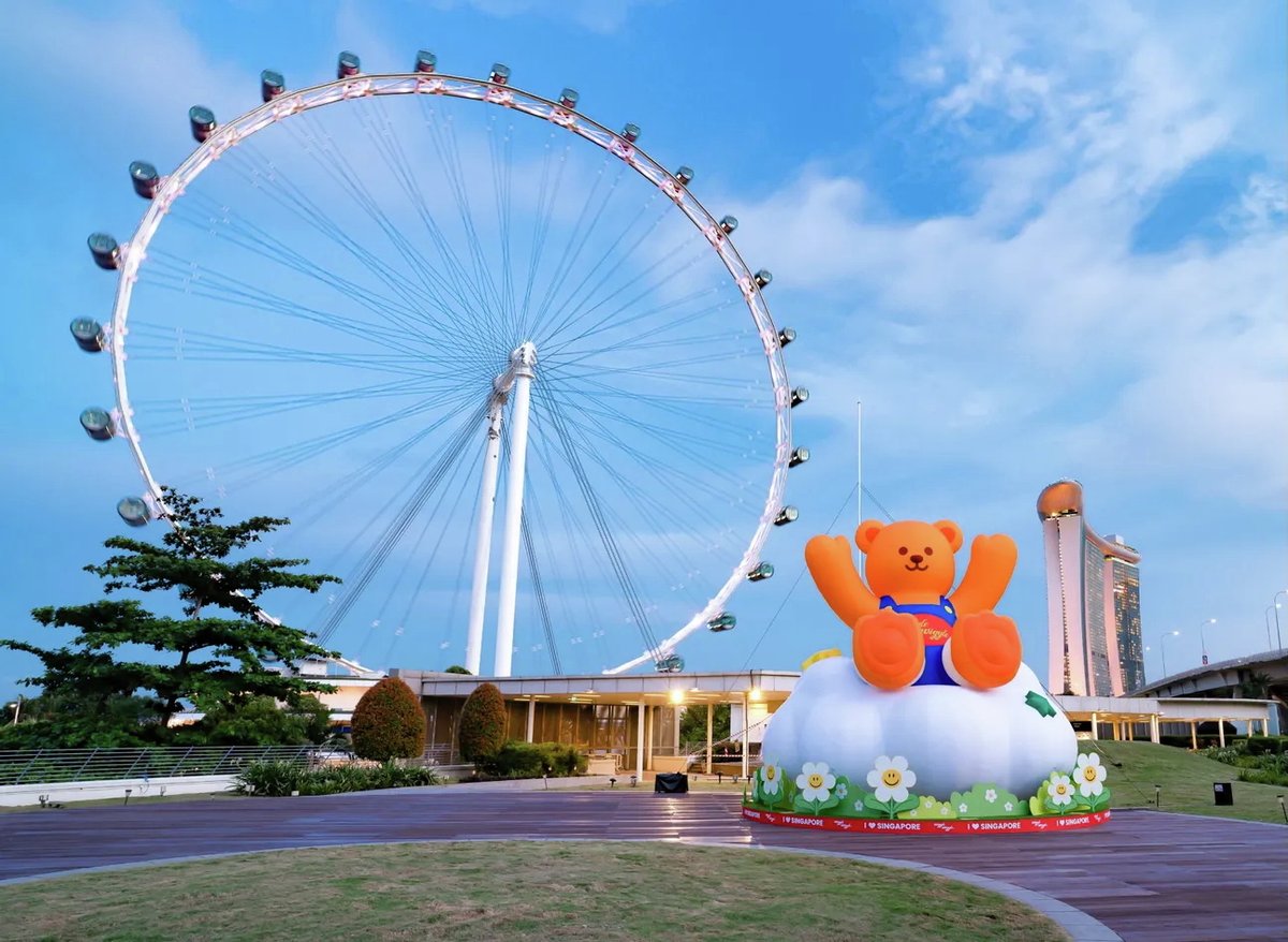 🎡✨ シンガポールの空へ冒険！✨🎡 #シンガポール で“空の旅”を楽しむ