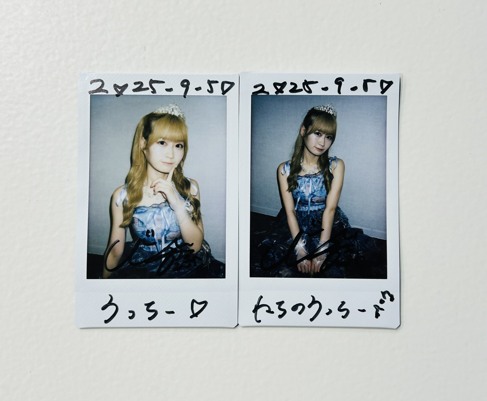 コメサ入りバースデーチェキ MERUCHU【めるちゅ】 on X: 