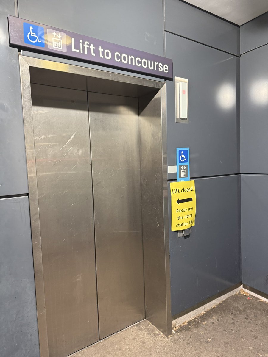 This is new for Green Square. Usually it’s the escalators.