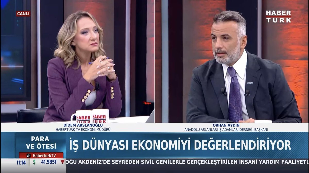 Habertürk ekranlarında, başta ticarette yeni dönem olmak üzere, ihracata yönelik atılan ve atılması gereken adımlar ile Amerika pazarındaki Türkiye’nin gücü ve 100 milyar USD ticaret hacmi hedefi doğrultusunda yürüttüğümüz çalışmaları <a href="/DidemArslanoglu/">Didem Arslanoglu</a> ile birlikte değerlendirme