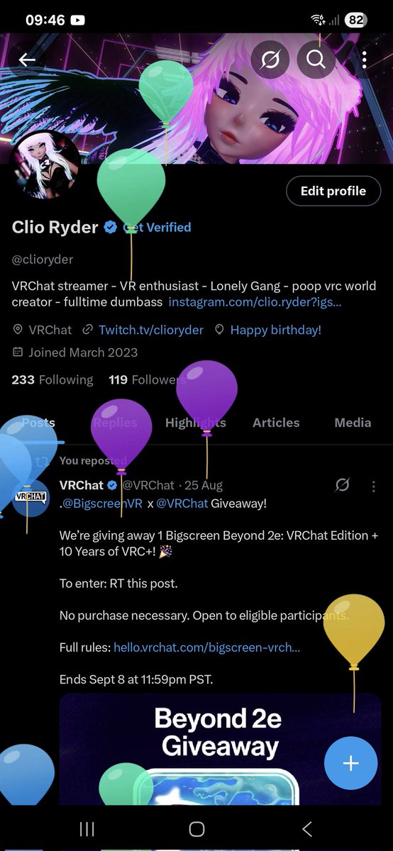 clioryder's tweet image. Yooo they worked this year! 🥳