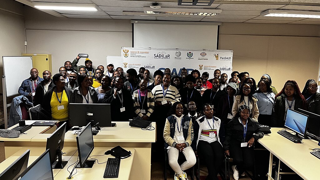 Wikimedia_ZA's tweet photo. The two-day SWiP Phase 2 workshop at the University of Pretoria has concluded. Thank you to all participants for their dedication and for contributing to the visibility of our languages on Wikipedia.
#wikimediaza, #swipproject https://t.co/zj8l5nnTDE